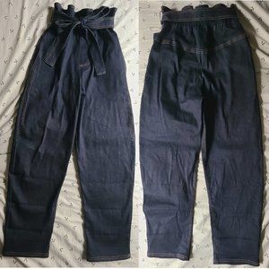 House Of Sunny: Paper Bag Trousers – Everyday Blue